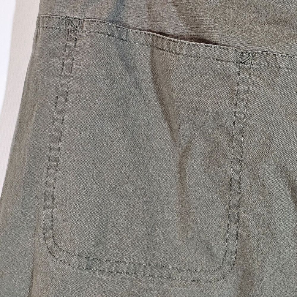 RALPH Ralph Lauren Vintage Capri Pants Pockets Logo Drawstring Green Cotton‎ 12 - Picture 10 of 16
